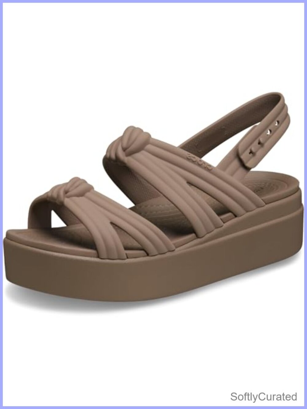Crocs Brooklyn Knot Low Wedge Platform Sandals
